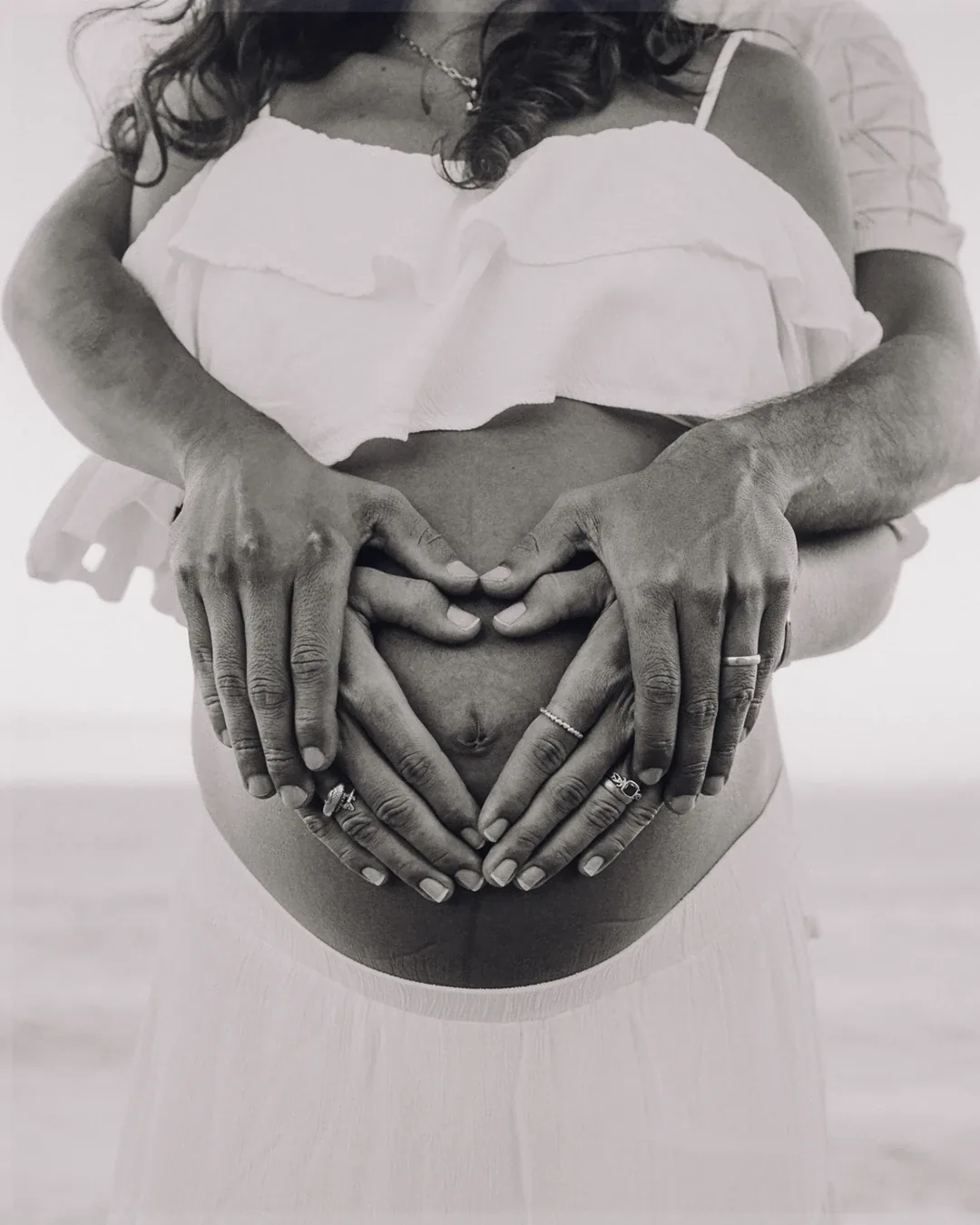 Maternidad · blanco y negro